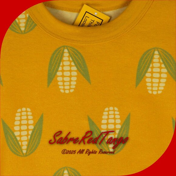 NWT Hanna Andersson Organic Short Johns Pajamas Summer Corn Print 140 10 - Picture 2 of 6